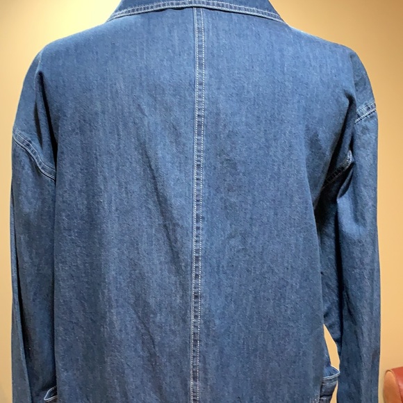 Anthropologie Mare Mare Aya Denim Utility Jumpsuit M - Picture 8 of 11